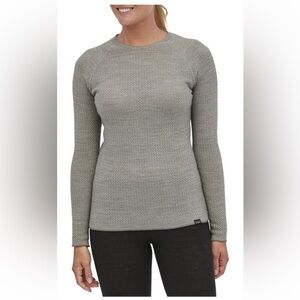 Patagonia Capilene Air Crew Top- Grey, Women's Small